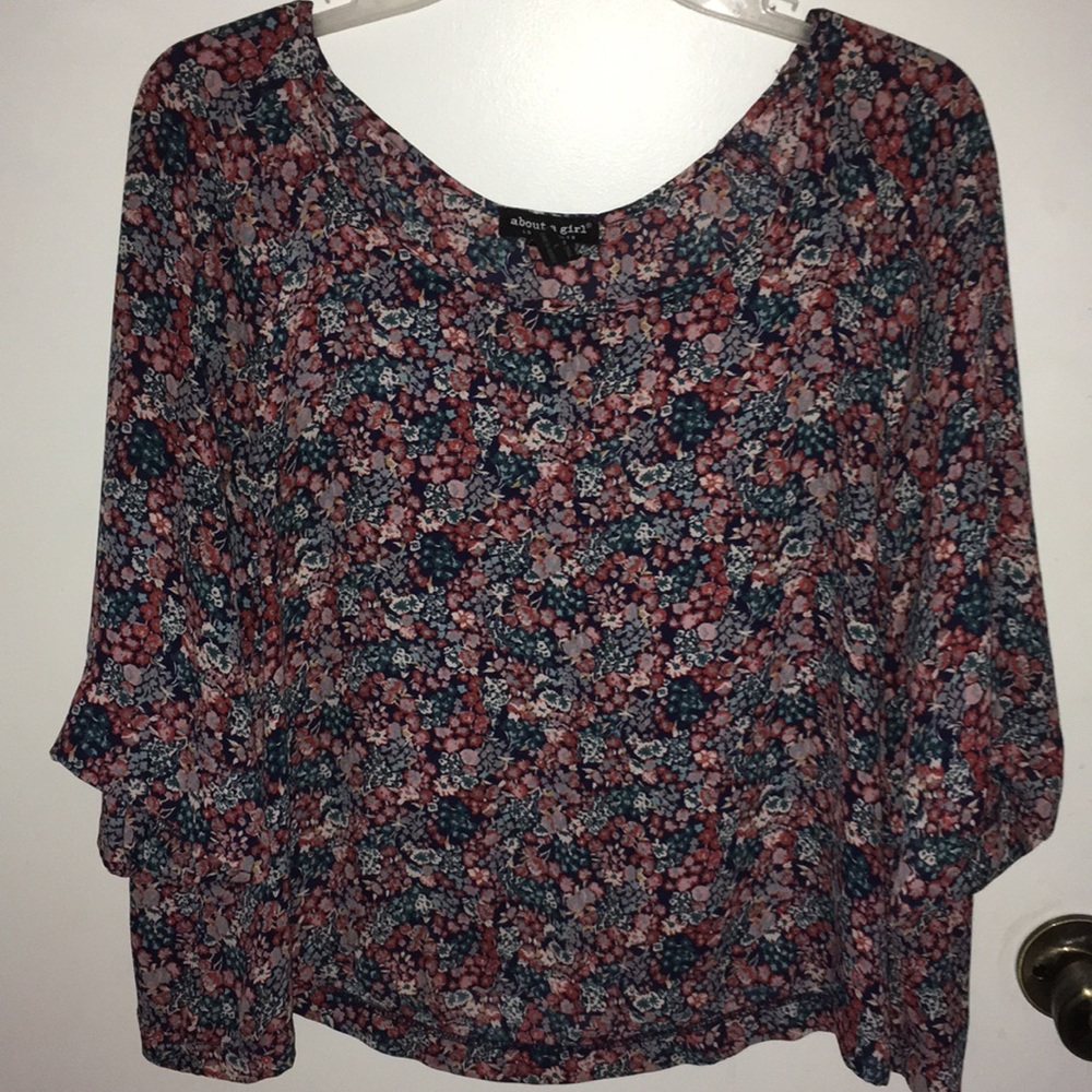 Floral blouse